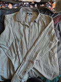 Peacocks grey and white men's shirt size L, regular fit, like new condition.