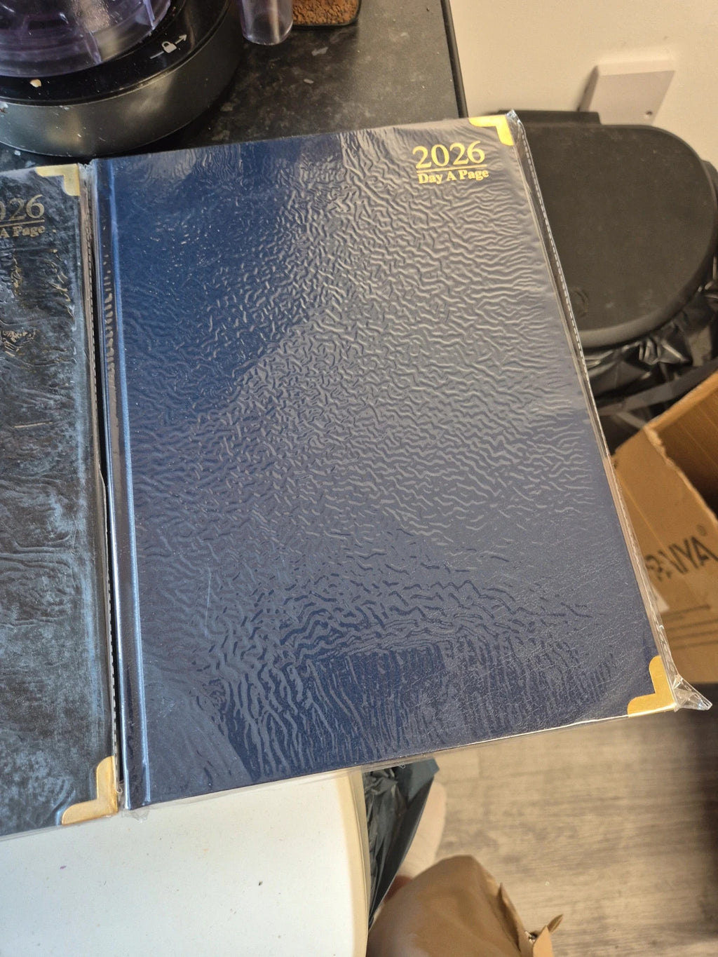Notebook Therapy black and navy planners with sleek design and quality material.