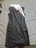 River Island black pencil dress size 8, sleek design, new without tags.