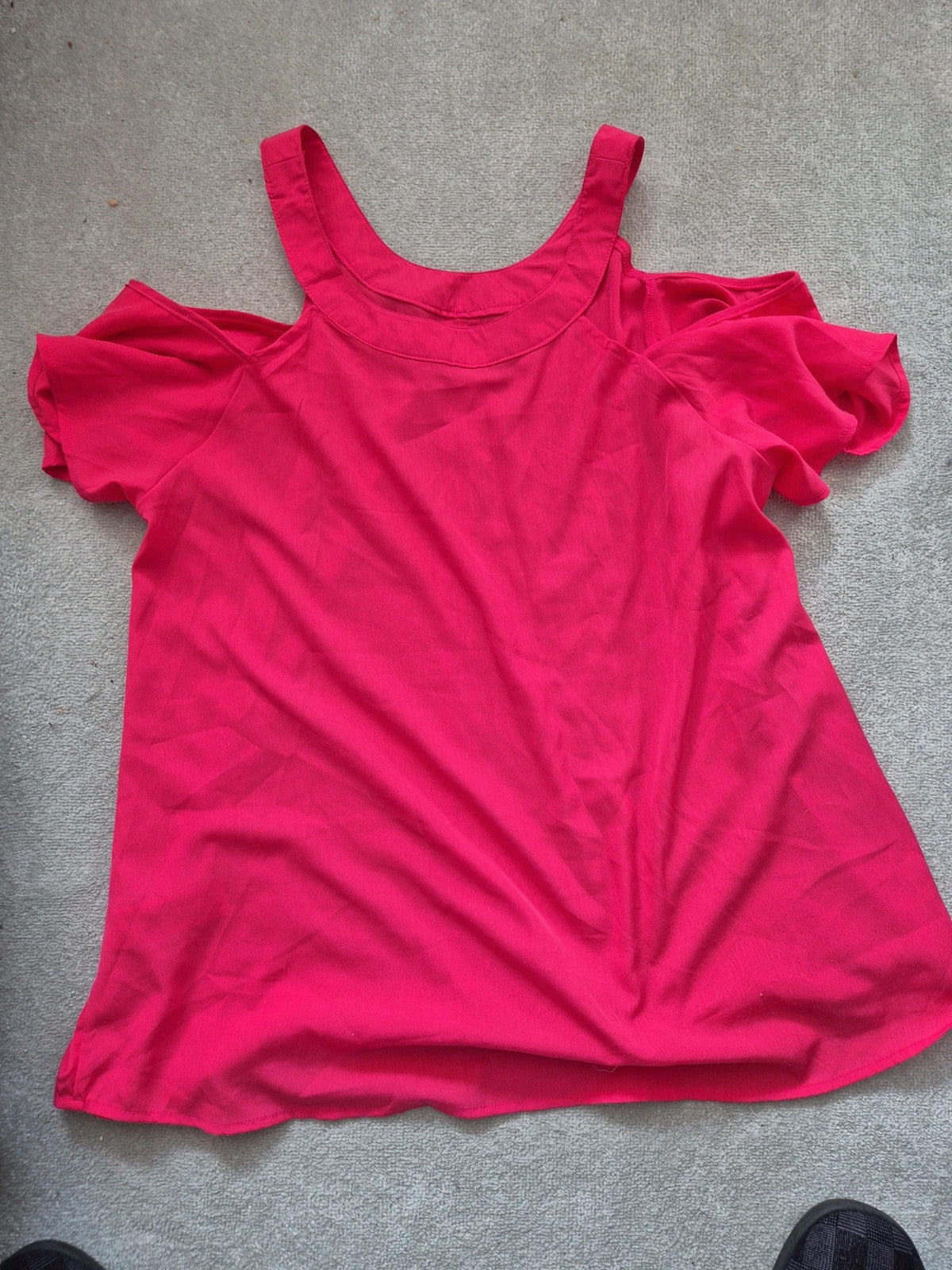 Avon pink pocket t-shirt, new without tags, soft cotton material.