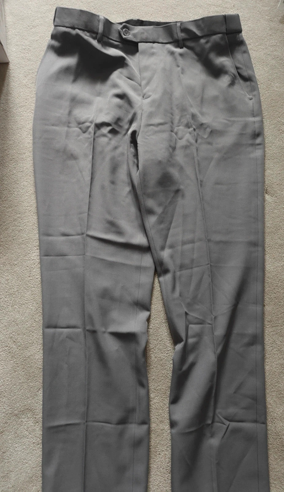 Autsel grey slim fit suit jacket with new tags, size XL, tailored design.